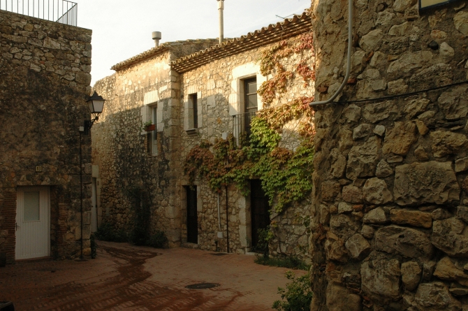 Carrers del Poble Medieval de Sant Martí d'Empúries 