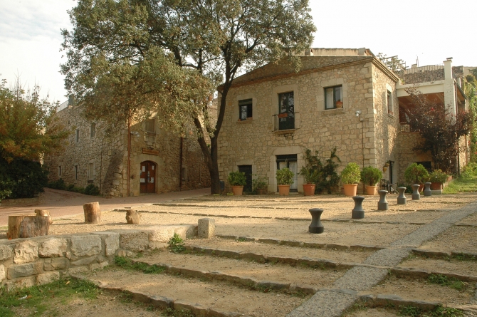 Carrers del Poble Medieval de Sant Martí d'Empúries 