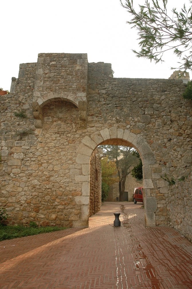 Carrers del Poble Medieval de Sant Martí d'Empúries 