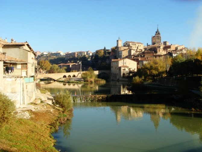 Gironella - Casc antic i riu Llobregat 