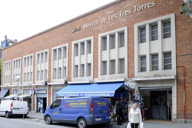 Mercat de Les Tres Torres 