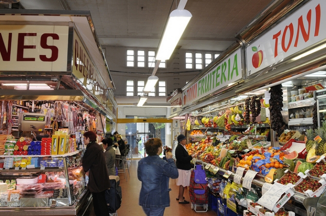 Mercat de Les Tres Torres 