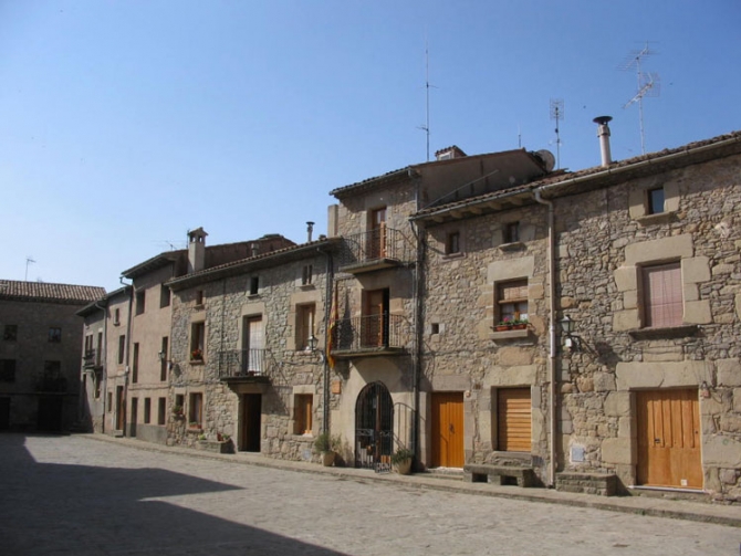 Plaça Major d'Alpens