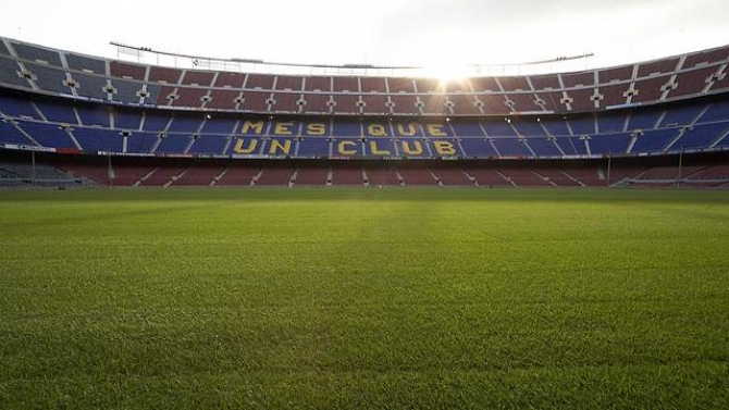 Camp Nou Futbol Club Barcelona Stadium