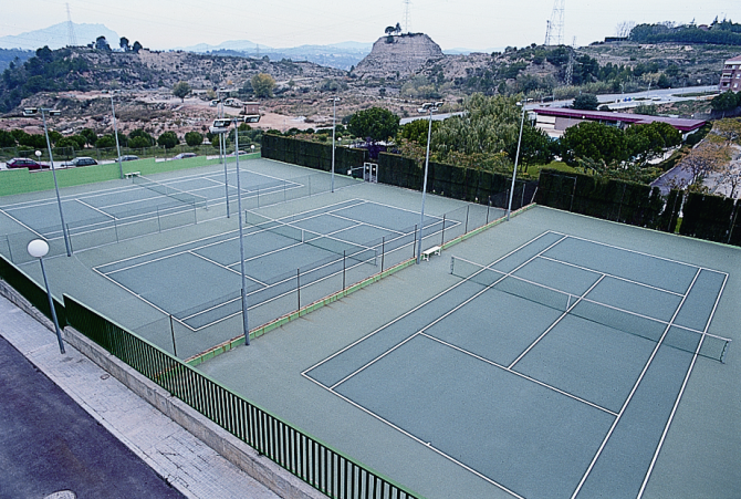 pista de tennis