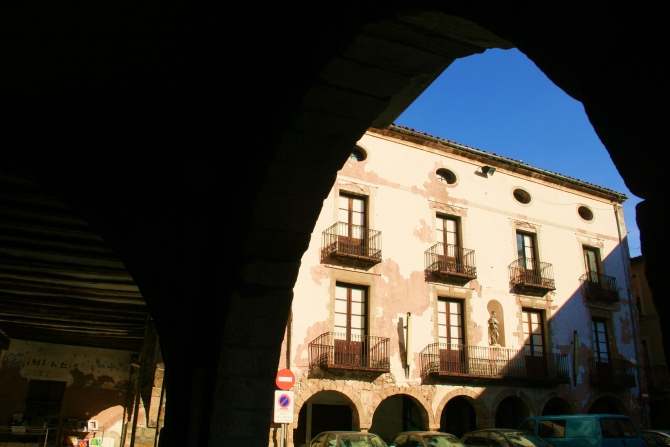 Plaça Major de Sant Joan de les Abadesses 