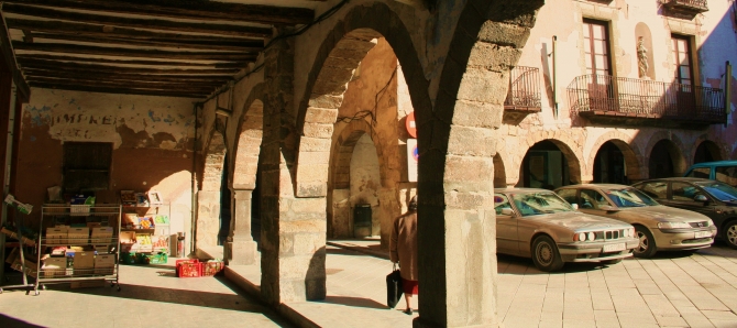 Plaça Major de Sant Joan de les Abadesses 