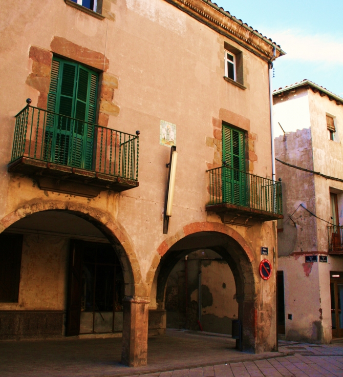 Plaça Major de Sant Joan de les Abadesses 