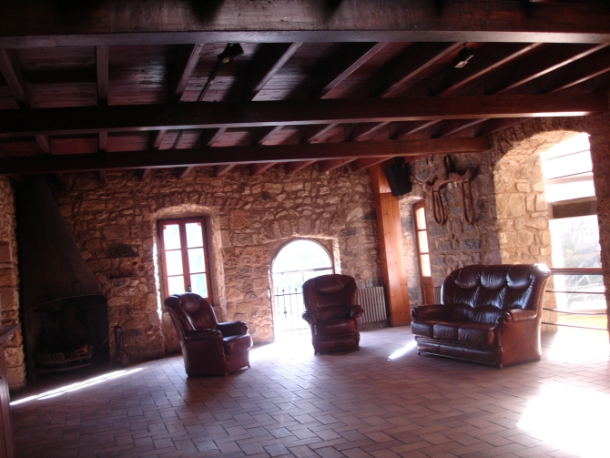 Sala Xemeneia Casa del Priorat