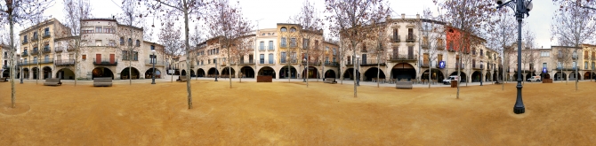 Plaça major Banyoles