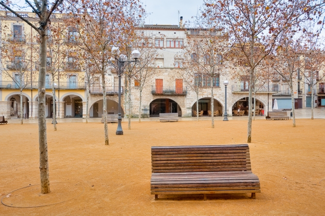 Plaça major Banyoles