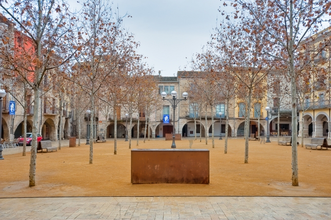 Plaça major Banyoles