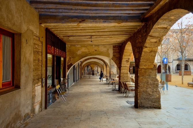 Plaça major Banyoles