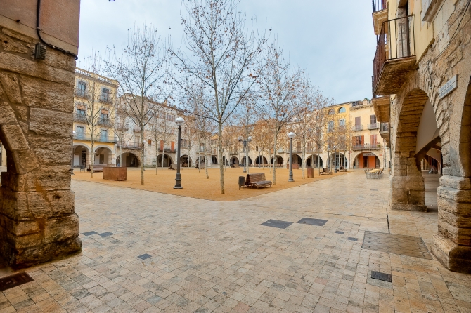 Plaça major Banyoles