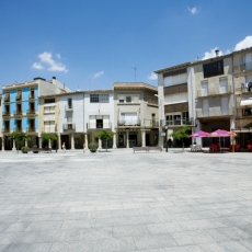 Plaça Major de Santa Coloma de Queralt 