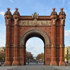 Barcelona - Arc de Triomf / Foto:Selbymay