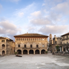 Plaça Major Poble Espanyol Foto: Juan Caballero