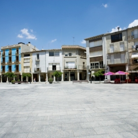 Plaça Major de Santa Coloma de Queralt 