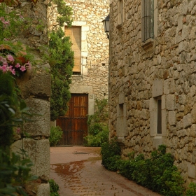 Carrers del Poble Medieval de Sant Martí d'Empúries 