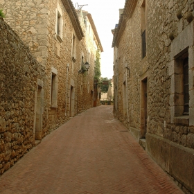 Carrers del Poble Medieval de Sant Martí d'Empúries 