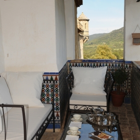 Castell Riudabella Balcony