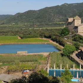 Catell Riudabella Pool and lake