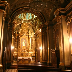 Interior del Monestir de Sant Joan de les Abadesses 