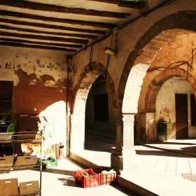 Plaça Major de Sant Joan de les Abadesses 
