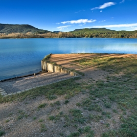 Estany de banyoles caseta de fusta