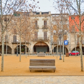 Plaça major Banyoles